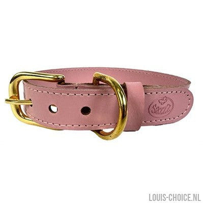 Sazzz Halsband Hond Braveheart Classic Leer Roze-SAZZZ-Louis Choice