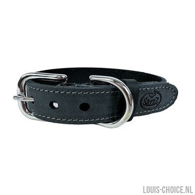 Sazzz Halsband Hond Nomad Vintage Leer Antraciet-SAZZZ-Louis Choice