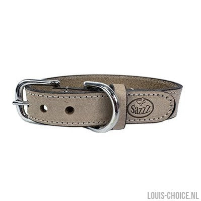 Sazzz Halsband Hond Nomad Vintage Leer Beige-SAZZZ-Louis Choice