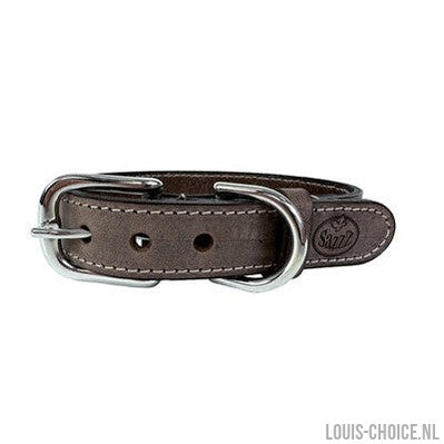 Sazzz Halsband Hond Nomad Vintage Leer Bruin-SAZZZ-Louis Choice