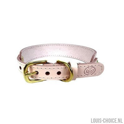 Sazzz Halsband Hond Sweetie Classic Leer Roze-SAZZZ-Louis Choice