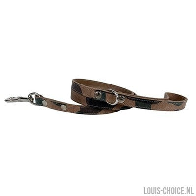 Sazzz Hondenriem Fearless Vintage Leer Camouflage-SAZZZ-Louis Choice