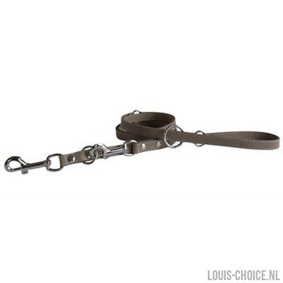 Sazzz Hondenriem Fearless Vintage Verstelbaar Leer Bruin-SAZZZ-Louis Choice