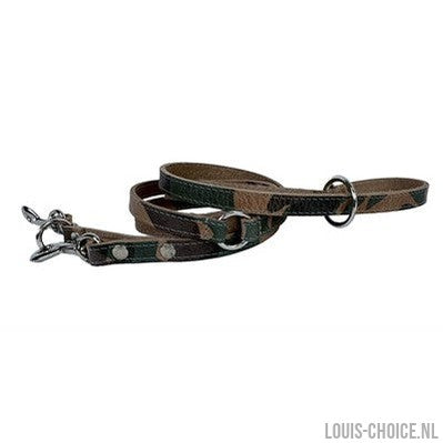 Sazzz Hondenriem Fearless Vintage Verstelbaar Leer Camouflage-SAZZZ-Louis Choice