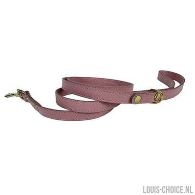 Sazzz Hondenriem Passion Classic Leer Roze-SAZZZ-Louis Choice