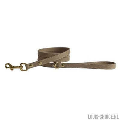 Sazzz Hondenriem Passion Classic Leer Taupe-SAZZZ-Louis Choice