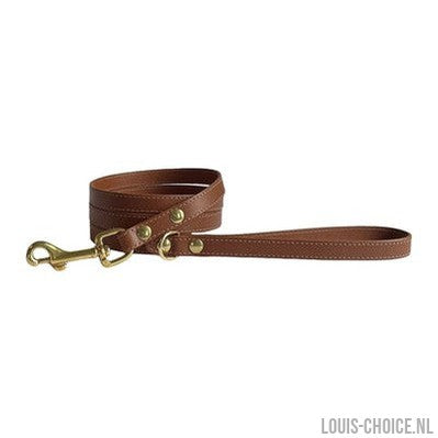 Sazzz Hondenriem Passion Classic Leer Zadel Bruin-SAZZZ-Louis Choice
