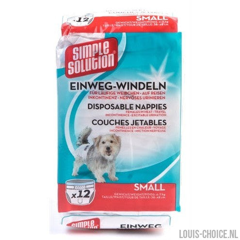 Simple Solution Wegwerp Honden Luier-SIMPLE SOLUTION-Louis Choice