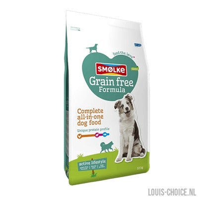 Smolke Hond Adult Kip / Lam / Vis Graanvrij-SMOLKE-Louis Choice