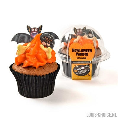 The Barking Bakery Carob Woofin Met Oranje Glazuur-THE BARKING BAKERY-Louis Choice