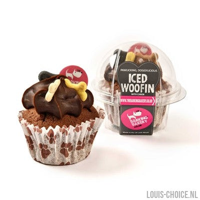The Barking Bakery Vanilla Woofin Met Carob Glazuur-THE BARKING BAKERY-Louis Choice