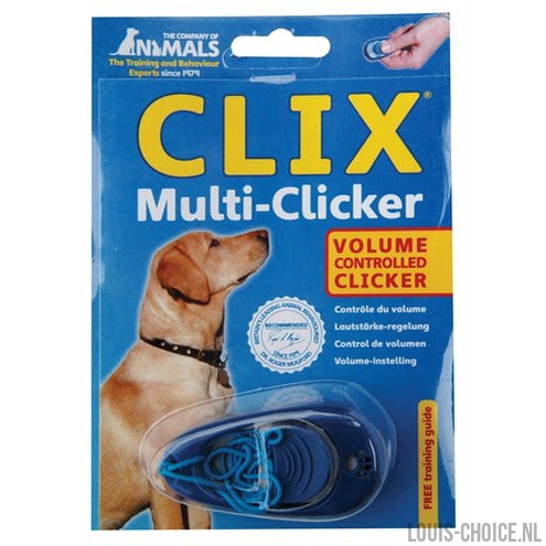 The Company Of Animals Coa Clix Multi-Clicker 3 Tonig Blauw-THE COMPANY OF ANIMALS-Louis Choice