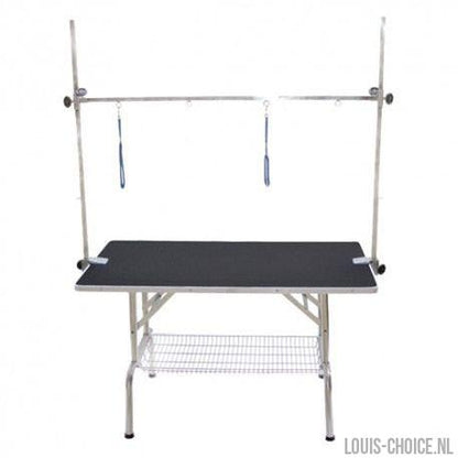 Topmast EazyGroomer Trimtafel - Antislip Werkblad Zwart - Dubbele Trimarm-Topmast-Louis Choice