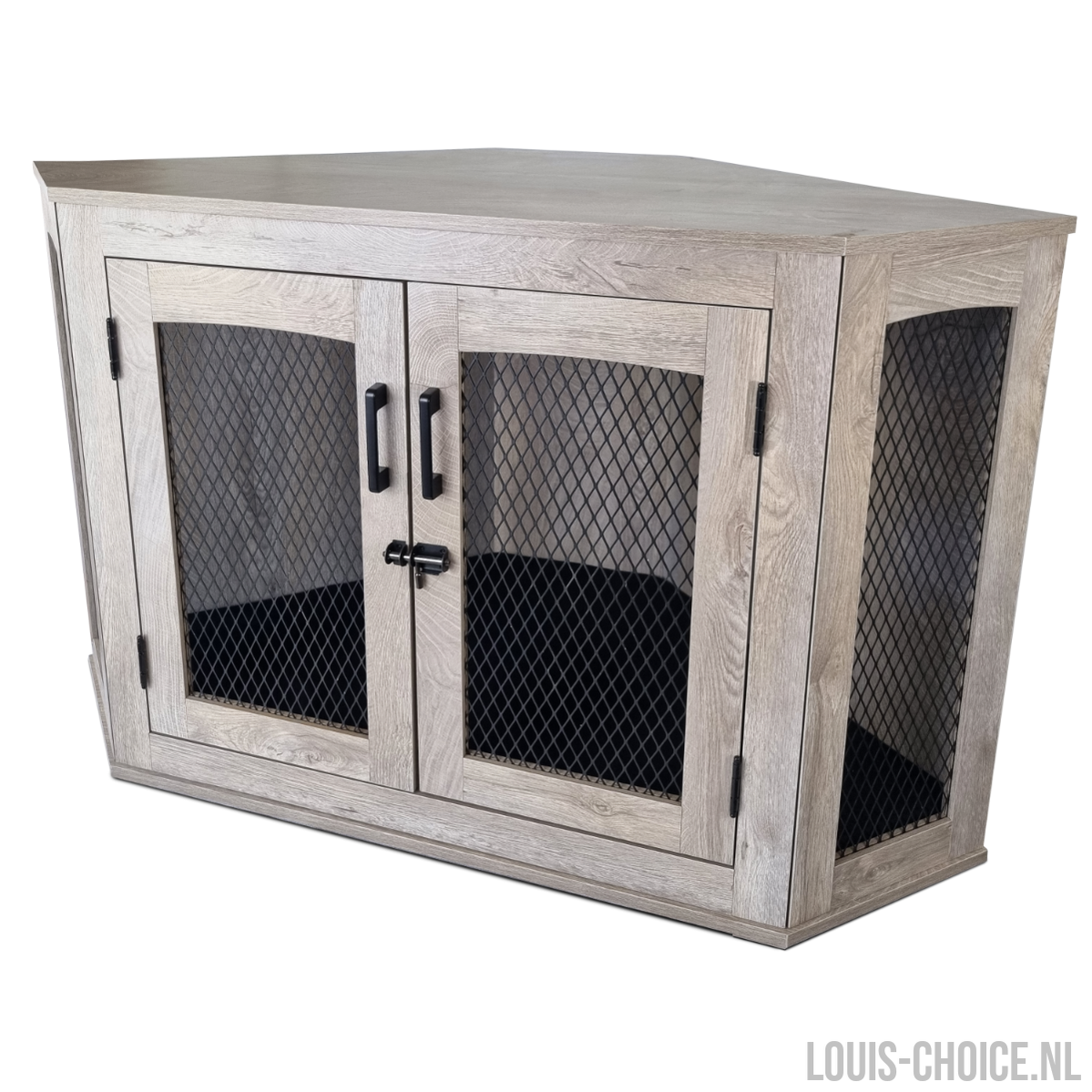 Topmast Luxeus Bench Mira - Hoekmodel - 109 x 60 x 67 cm - Grey Weathered-Topmast-Louis Choice