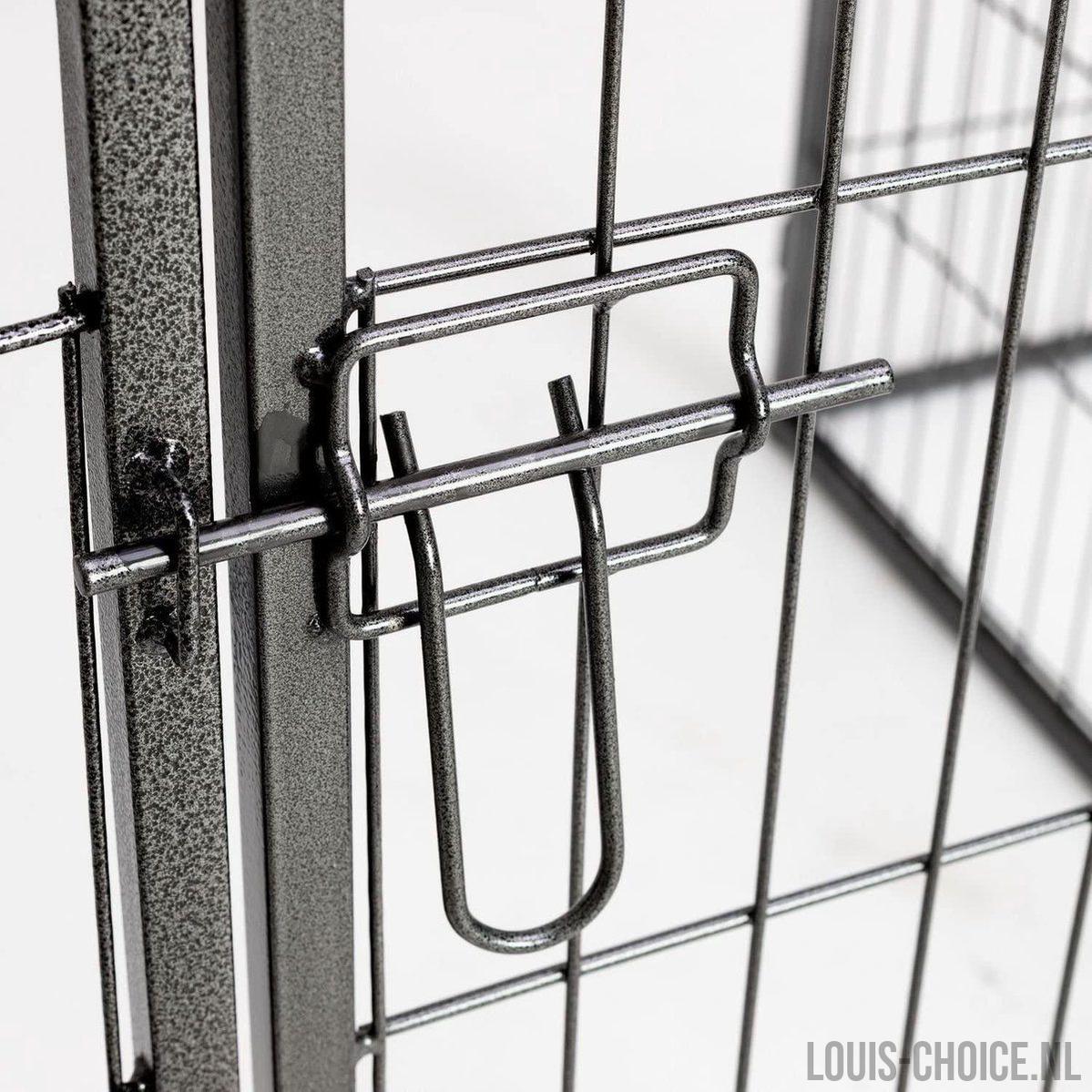 Topmast Premium Puppyren - Antraciet Gecoat - Diverse hoogtes-Topmast-Louis Choice