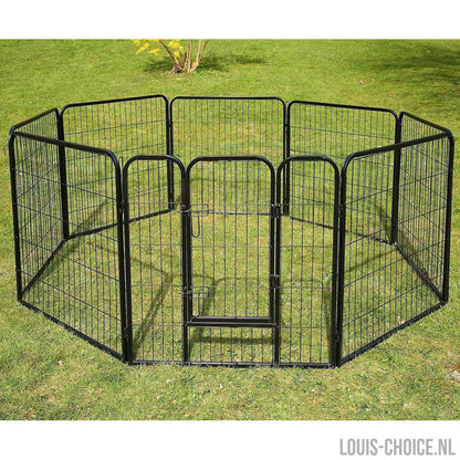 Topmast Premium Puppyren - Zwart Gecoat - Diverse hoogtes-Topmast-Louis Choice