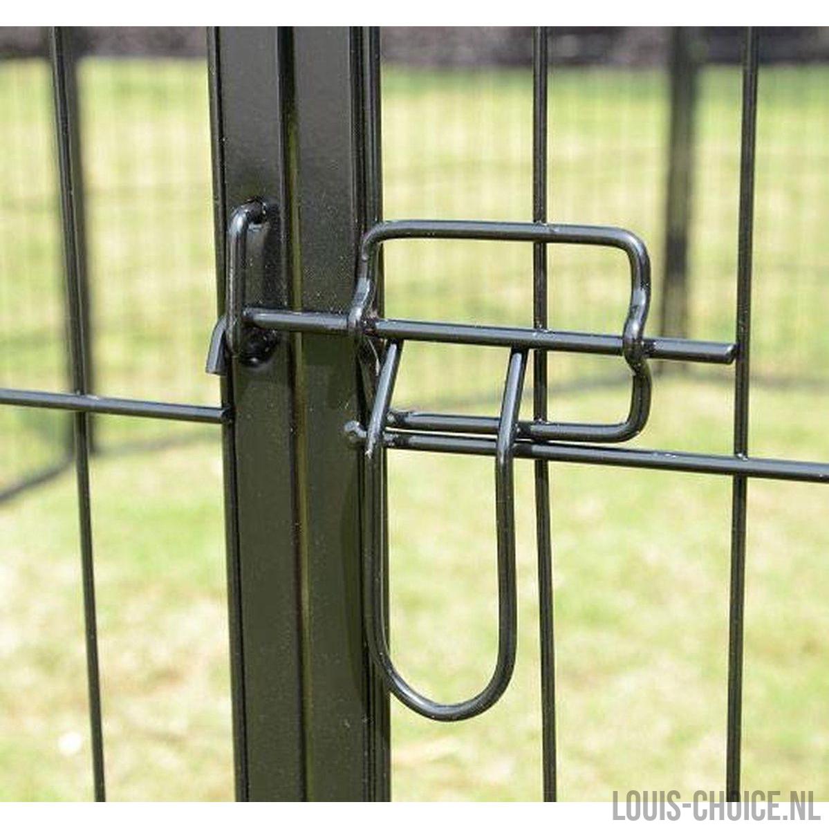 Topmast Premium Puppyren - Zwart Gecoat - Diverse hoogtes-Topmast-Louis Choice