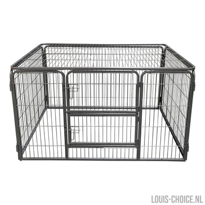Topmast Puppyren Excellent - Met Dakpaneel - 125 x 80 x 70 cm Hoog-Topmast-Louis Choice