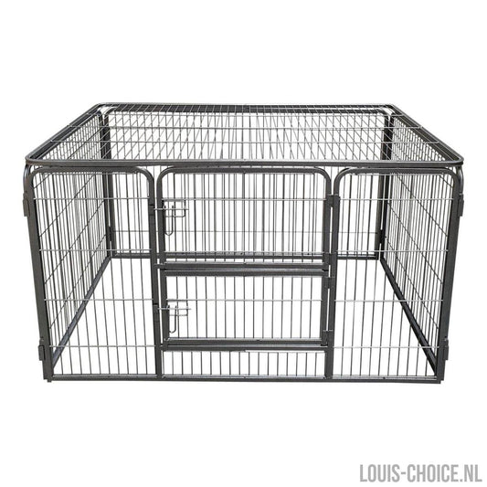 Topmast Puppyren Excellent - Met Dakpaneel - 125 x 80 x 70 cm Hoog-Topmast-Louis Choice