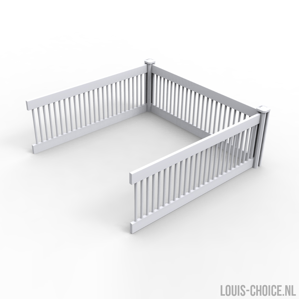 Topmast Uitloopren - Kunststof - Zonder Werpkist - Diverse Maten-Topmast-Louis Choice