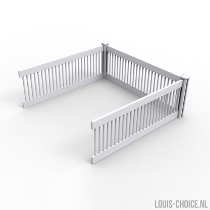 Topmast Uitloopren - Kunststof - Zonder Werpkist - Diverse Maten-Topmast-Louis Choice
