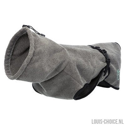 Trixie Badjas Hond Badstof Grijs-TRIXIE-Louis Choice