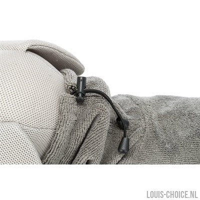 Trixie Badjas Hond Badstof Grijs-TRIXIE-Louis Choice