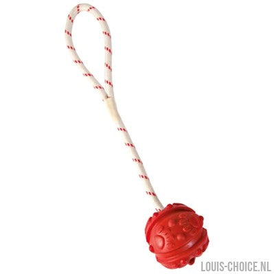 Trixie Bal Aan Touw Natuurrubber Drijvend Assorti-TRIXIE-Louis Choice