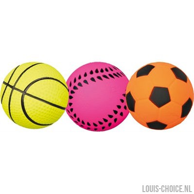 Trixie Bal Neon Drijvend Schuimrubber Assorti-TRIXIE-Louis Choice