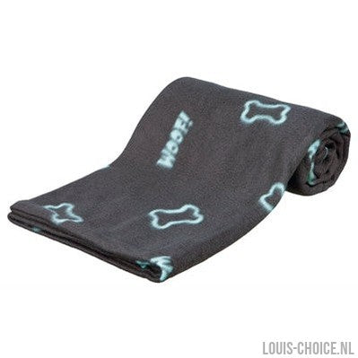 Trixie Barney Fleece Hondendeken Grijs-TRIXIE-Louis Choice