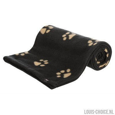 Trixie Barney Fleece Hondendeken Zwart / Beige Ass-TRIXIE-Louis Choice