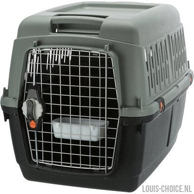 Trixie Be Eco Gerecycled Vervoersbox Giona Grijs / Antraciet-TRIXIE-Louis Choice