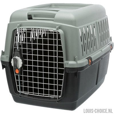 Trixie Be Eco Gerecycled Vervoersbox Giona Grijs / Antraciet-TRIXIE-Louis Choice