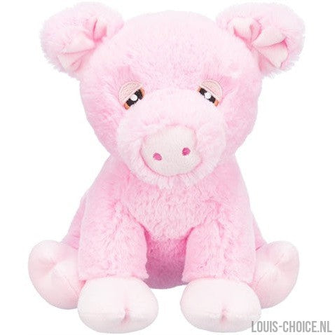 Trixie Be Eco Varkentje Edison Pluche Gerecycled Roze-TRIXIE-Louis Choice