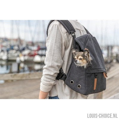 Trixie Be Nordic Hondentas Rugtas Bjorn Zwart-TRIXIE-Louis Choice