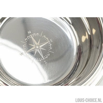 Trixie Be Nordic Set Voerbak / Waterbak Hout / Rvs Wit-TRIXIE-Louis Choice
