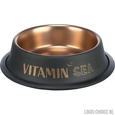 Trixie Be Nordic Voer / Waterbak Rvs / Rubber Zwart / Brons-TRIXIE-Louis Choice