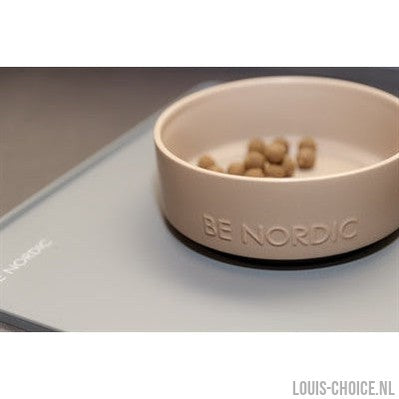 Trixie Be Nordic Voerbak Hond Keramiek/ Rubber Taupe-TRIXIE-Louis Choice