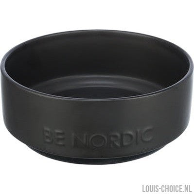 Trixie Be Nordic Voerbak Hond Keramiek / Rubber Zwart-TRIXIE-Louis Choice