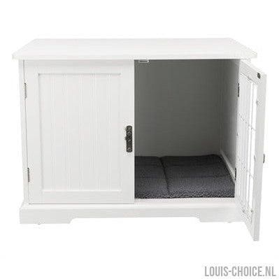 Trixie Benche Home Kennel Hond / Kat Wit-TRIXIE-Louis Choice
