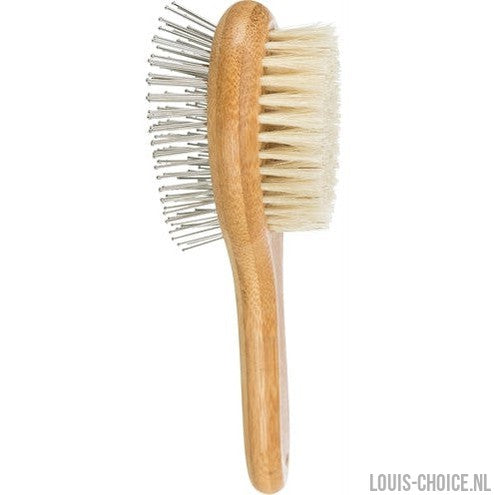 Trixie Borstel Dubbelzijdig Bamboe-TRIXIE-Louis Choice