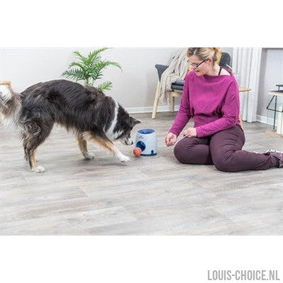 Trixie Dog Activity Strategiespel Ball&Treat Wit / Blauw-TRIXIE-Louis Choice