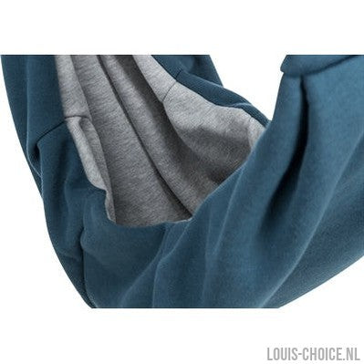 Trixie Draagtas Buikdrager Sling Blauw / Grijs-TRIXIE-Louis Choice