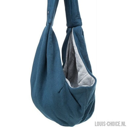 Trixie Draagtas Buikdrager Sling Blauw / Grijs-TRIXIE-Louis Choice