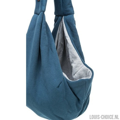Trixie Draagtas Buikdrager Sling Blauw / Grijs-TRIXIE-Louis Choice