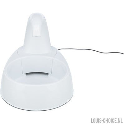Trixie Drinkfontein Curved Stream Kunststof Wit-TRIXIE-Louis Choice