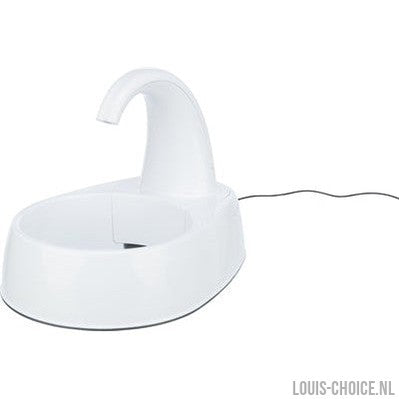 Trixie Drinkfontein Curved Stream Kunststof Wit-TRIXIE-Louis Choice