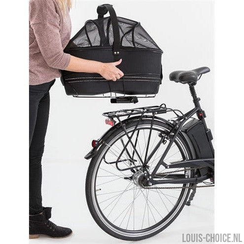 Trixie Fietsmand Bagage Drager Breed Zwart-TRIXIE-Louis Choice