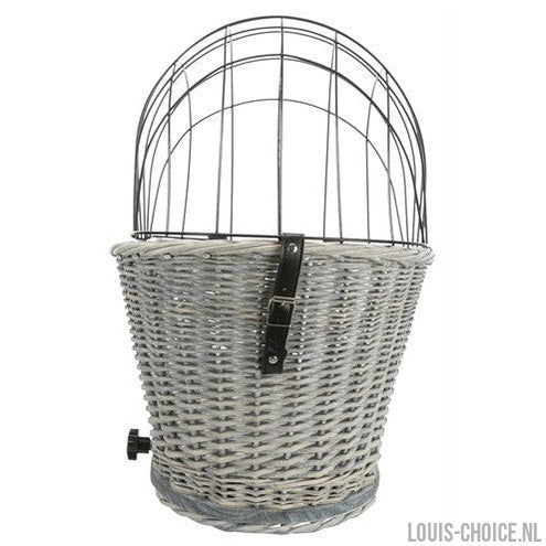Trixie Fietsmand Bagagedrager Met Rooster Grijs-TRIXIE-Louis Choice