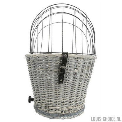 Trixie Fietsmand Bagagedrager Met Rooster Grijs-TRIXIE-Louis Choice